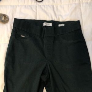 Nine West jean Heidi pull-on hunter green skinny leg stretchable Sz10
